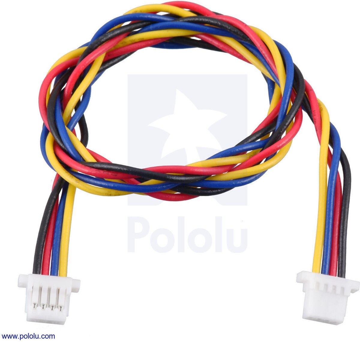JST SH Style Cable 4 Pin Female Female 25 cm Pololu 5525