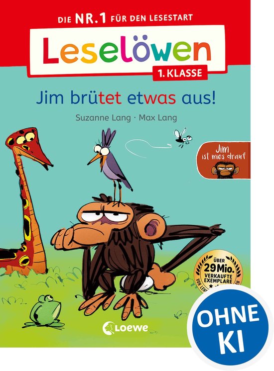 Leselöwen 1. Klasse - Leselöwen 1. Klasse - Jim ist mies d ... - cover