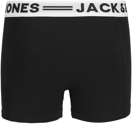 Lot de 3 boxers JACK & JONES JUNIOR pour garçons - Noir - Taille 128