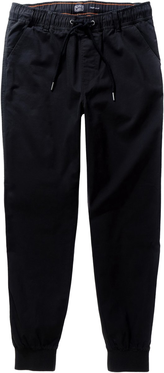 STHUGE - Heren - herencomfortbroek modern fit - Zwart - Maat 4XL