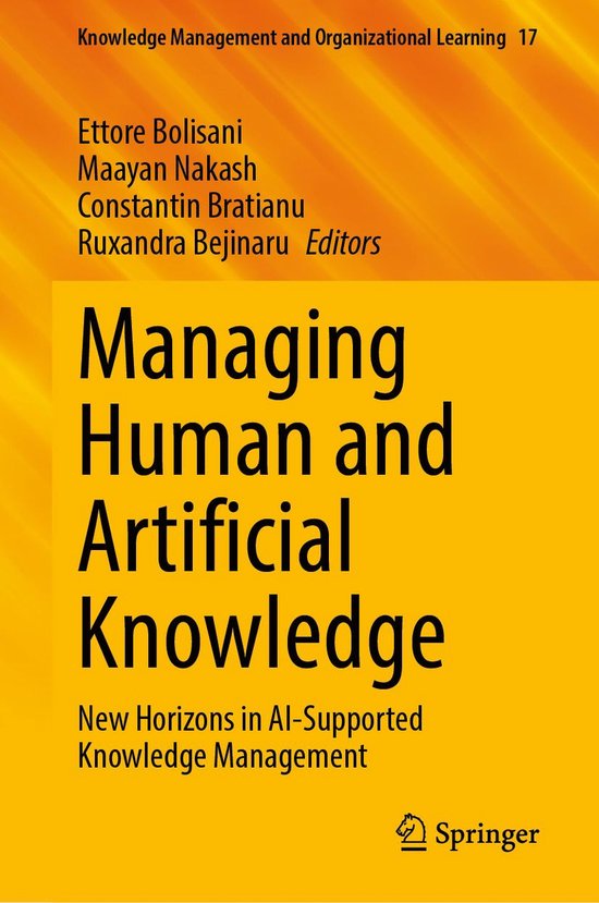 Artificial Intelligence (R0) - Managing Human and Artificial ... - cover