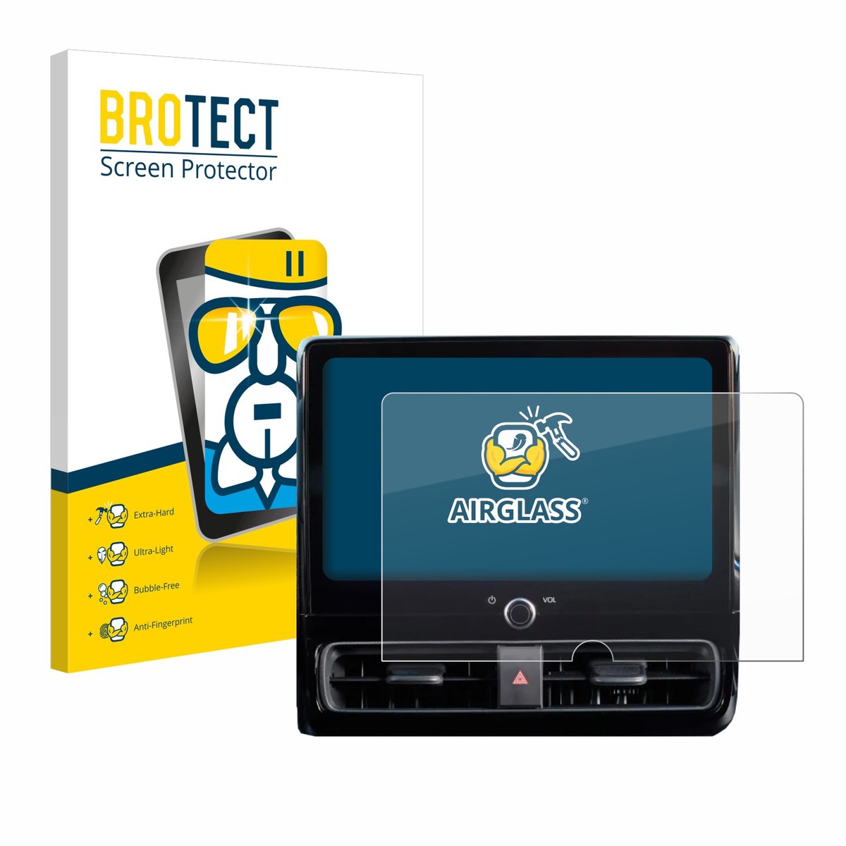 Screenprotector voor Toyota Yaris 2024 Beschermglas transparant