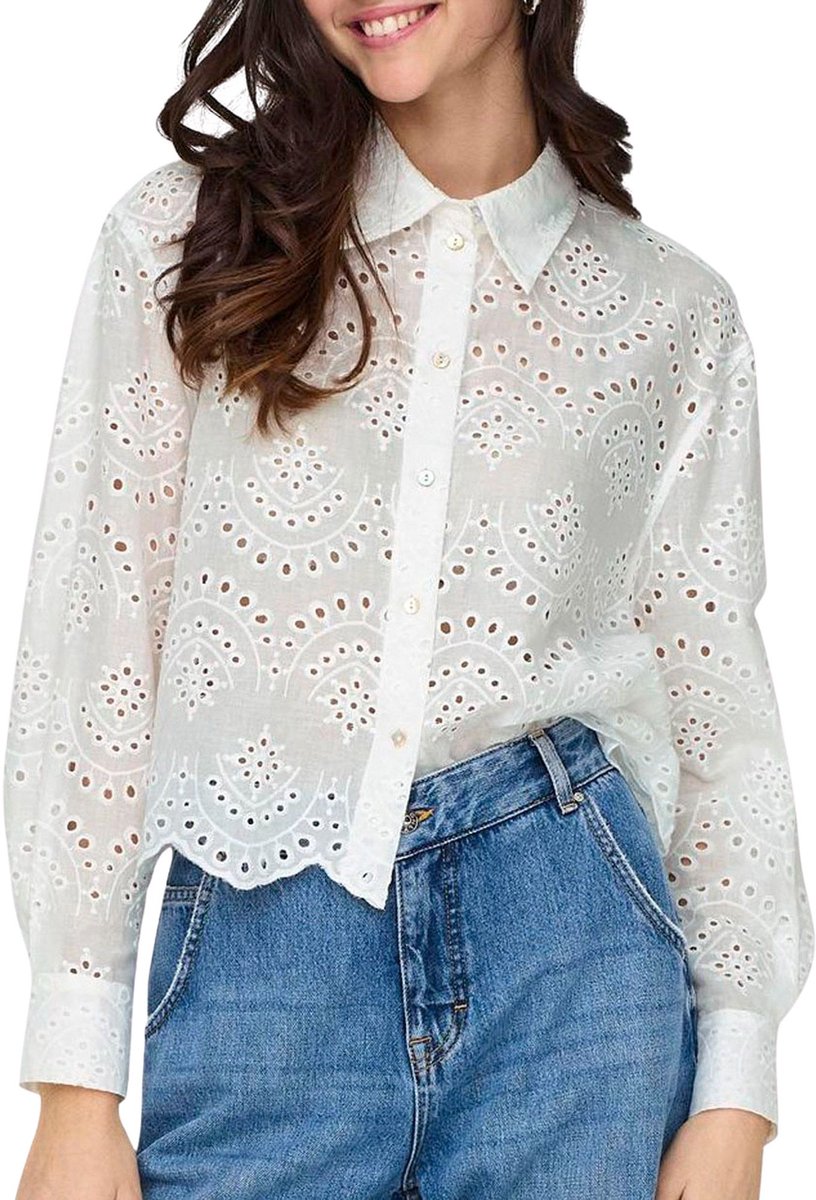 Only Valais LS Blouse Dames - Maat M
