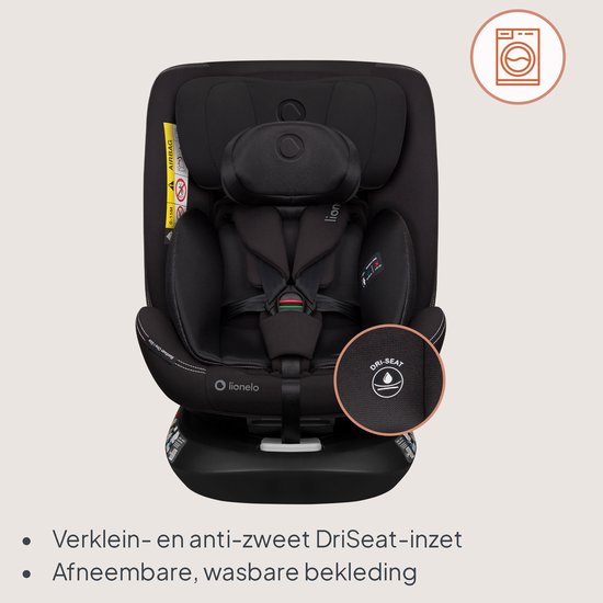 Lionelo Bastiaan One - i-Size Autostoeltje 4in1 - 360° - ISOFIX - Groep 0-1-2-3 - 40-150cm van LIONELO — afbeelding 3