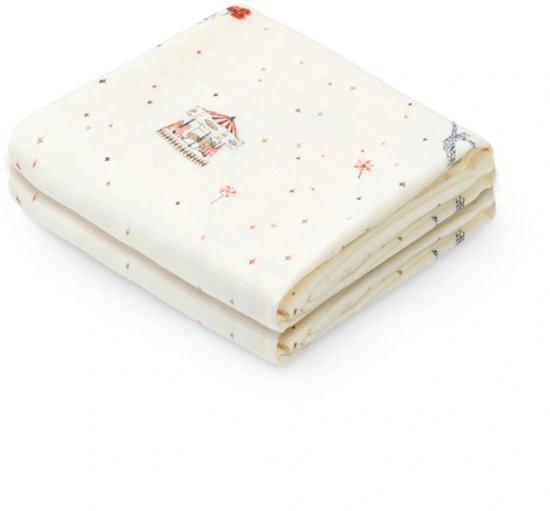 Cam Cam Carousel Hydrofiele Doek - 2-Pack van Merkloos — afbeelding 5