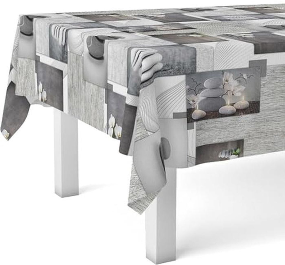 Rechthoekig tafelkleed 240 x 140 cm - Duurzaam, waterdicht en vlekafstotend tafelzeil