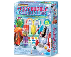 4M Wetenschap En Spel - Bruisend Bellen - En Kleurenlabo - Duo Pack - 25 Projecten - KidzLabs - 5 Jaar
