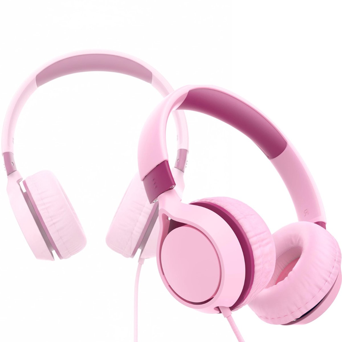 NBAP® Koptelefoon Kinderen met Draad - Gaming Headset - Roze