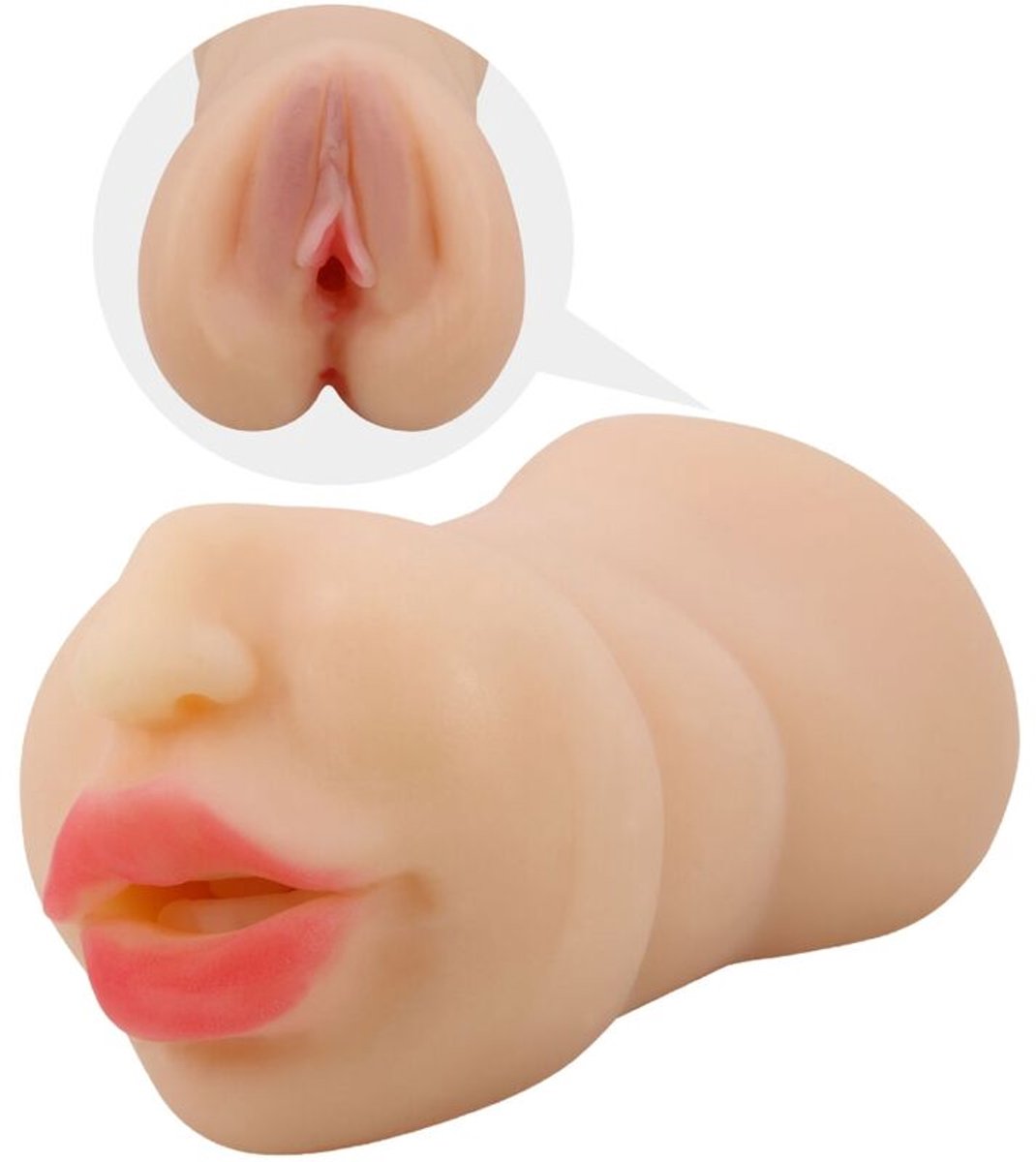 Crazy Bull - Zoey Vagina-Shaped Mastubador Dual Entry