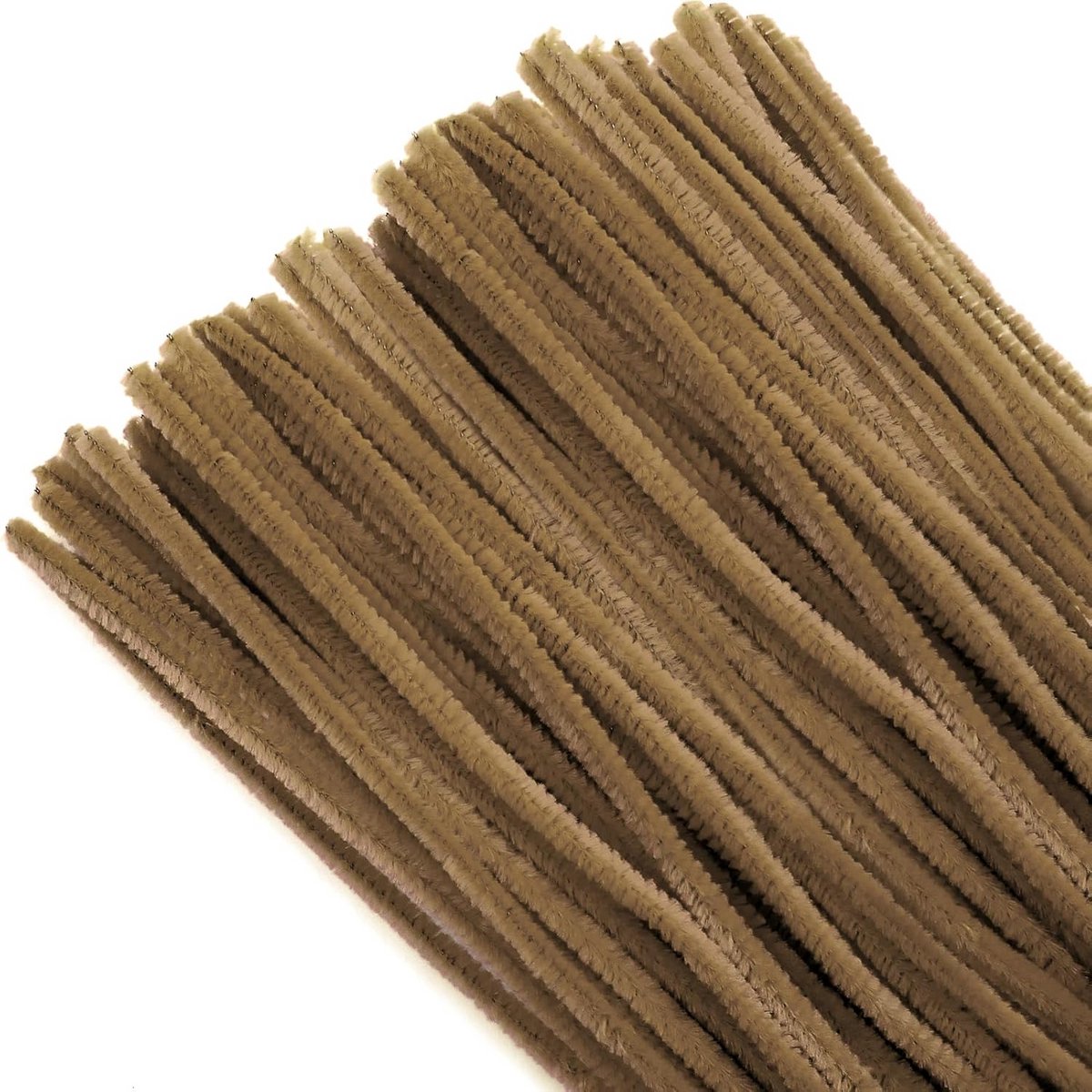 100 Stuks Donkerbruine Pijpenragers Knutseldraad 30 cm voor Knutselen en Decoratief Handwerk