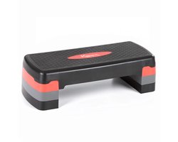 KM-Fit Aerobic Step Bench Steploper Fitness Stepper-plank Stepbank 3 hoogtes