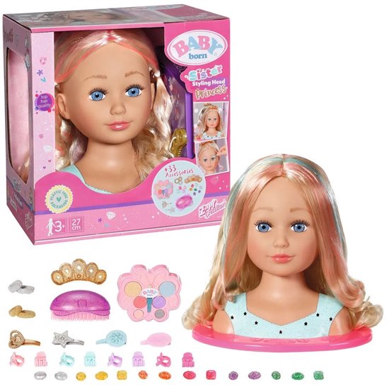 Baby Born Sister Stylinghoofd — afbeelding 4