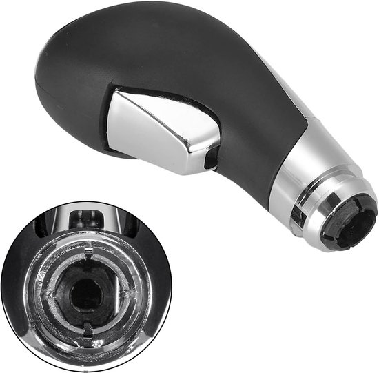 Universele Automatische Versnellingspook Knop Zwart/Zilver ABS Hoogte 10.5cm van universele — afbeelding 5