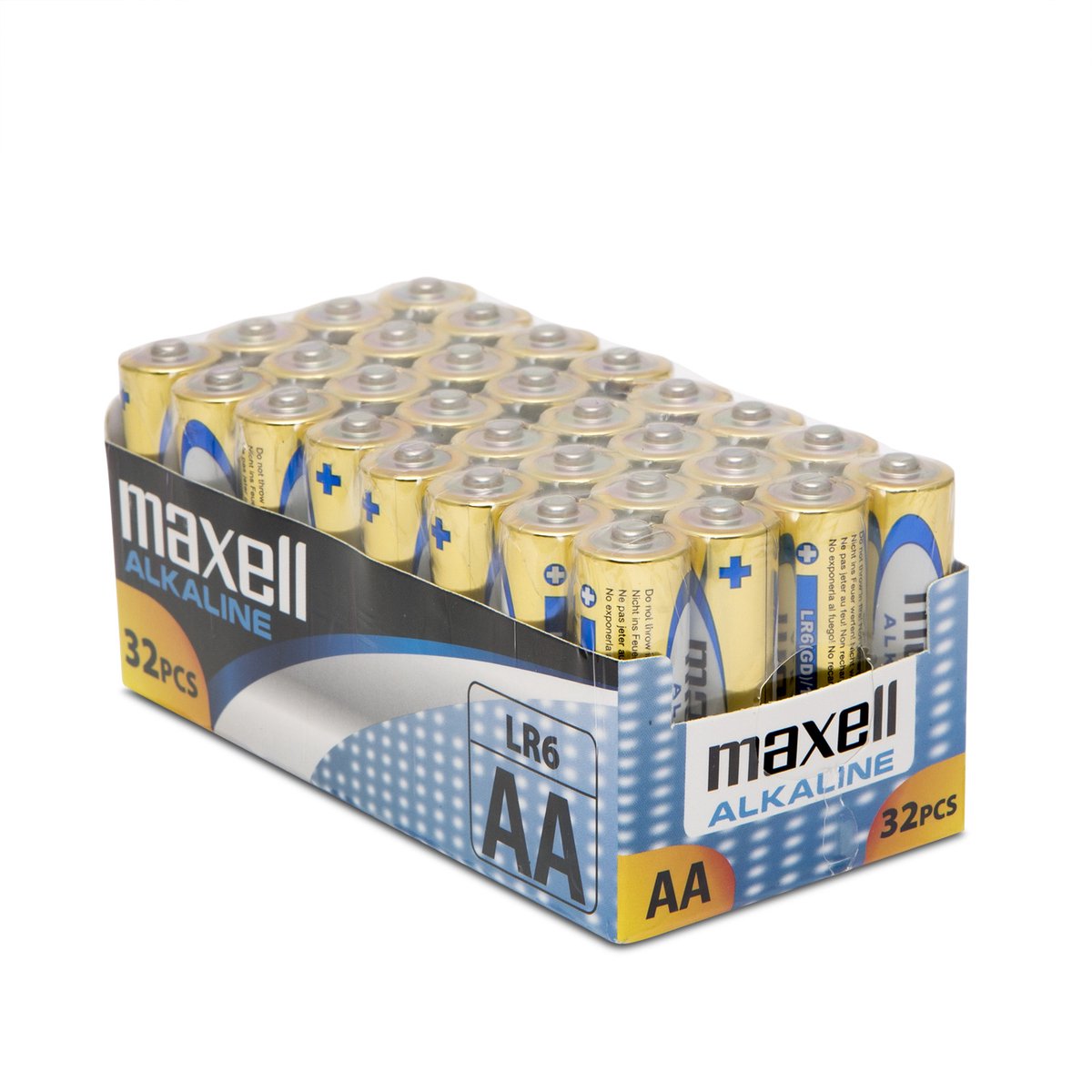 Maxell MXBLR06P32 AA Batterijen (LR06) 32 stuks