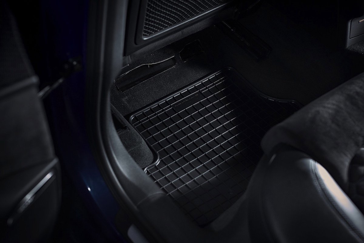 Wielganizator SolidPRO - Rubber Auto Vloermatten - Zwarte Beschermer - Ford Tourneo Courier – foto 6