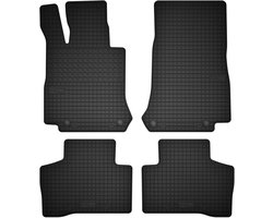Wielganizator SolidTread - Mercedes GLC X253 - Rubber Automatten - 4 Stuks - Zwart