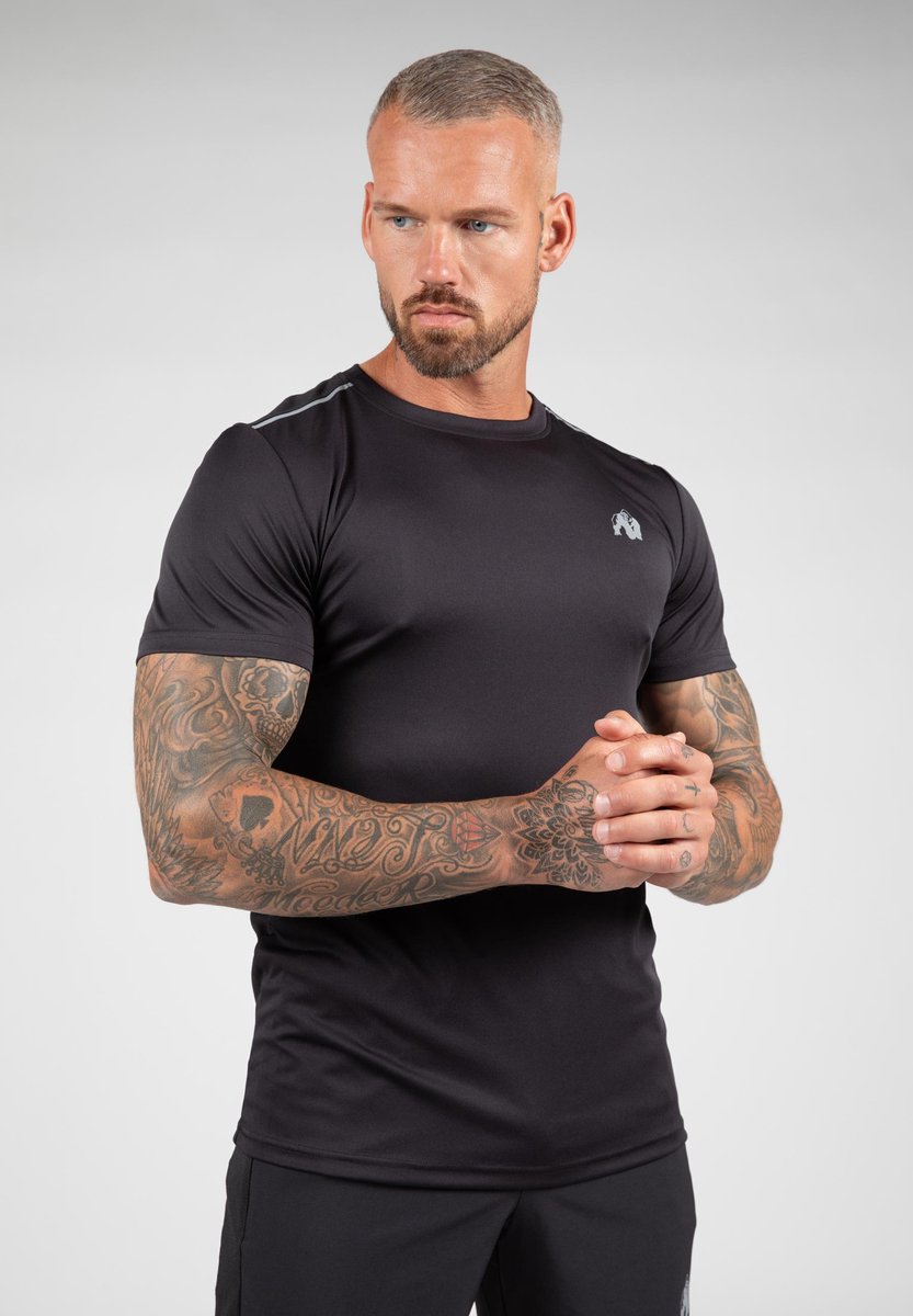 Gorilla Wear Easton T-shirt - Zwart - L