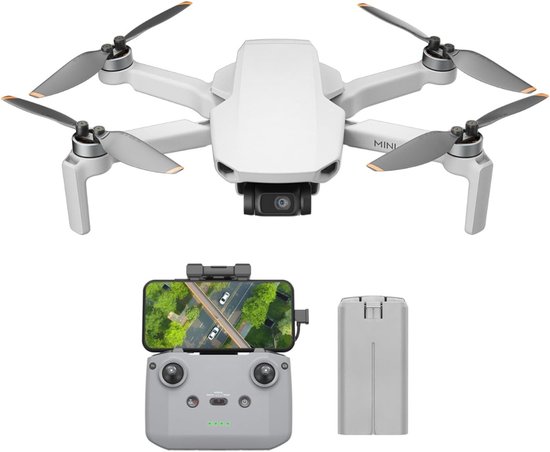 AMA® Drone met Camera - Mini Drone - Drone - Inclusief controller - Grijs