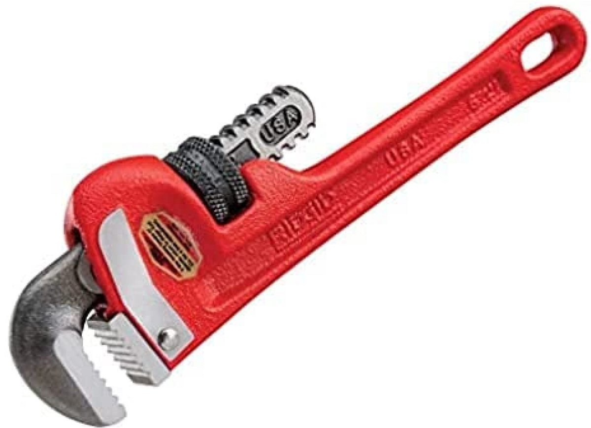 Zware Rechte Pijptang 14 Inch - Professioneel Loodgietersgereedschap