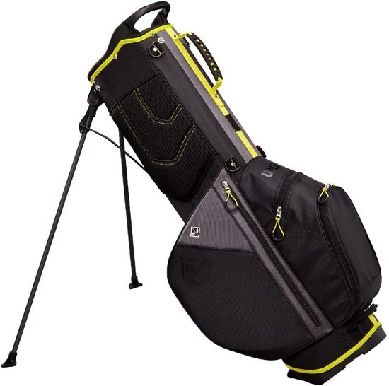 Lichte Golf Standbag - Inclusief Regenhoes en Dubbele Draagband van Merkloos — afbeelding 2