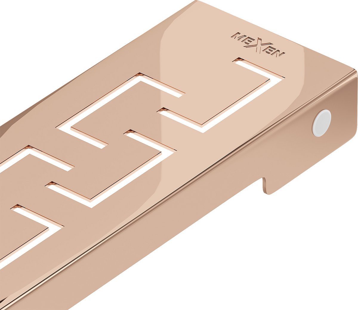 Mexen Flat M15 afdekking voor lijngoot 60 cm, roze goud - 1624060