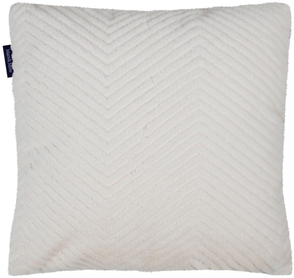Kussen Visgraat Off White 45x45cm