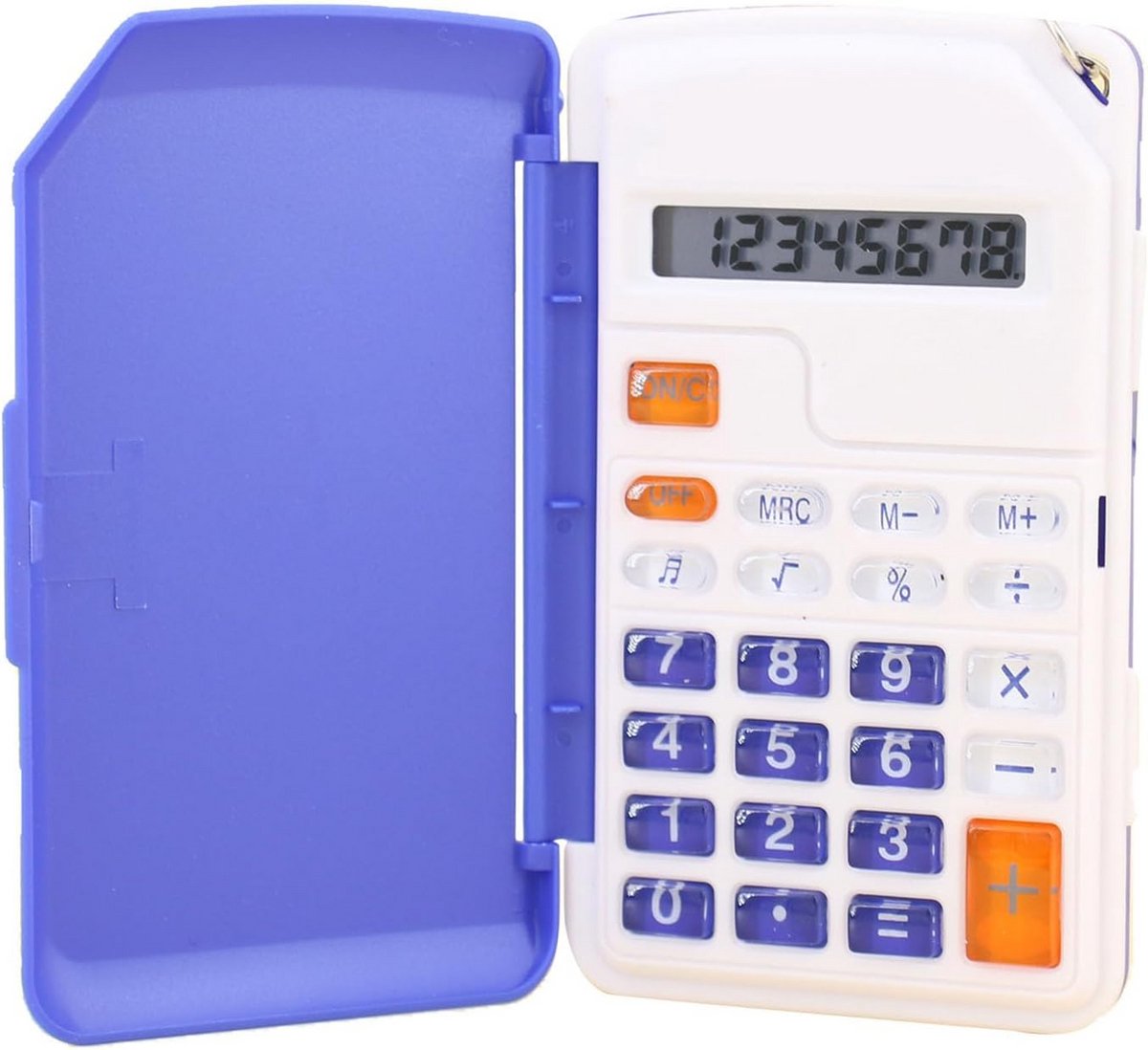 8 Cijfers Desktop Rekenmachine met Groot LCD Scherm voor School en Kantoor