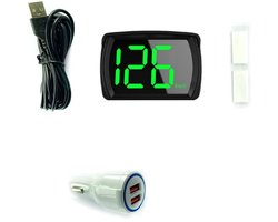 HUD Head-up Display - GPS-snelheidsmeter voor Auto, Vrachtwagen, SUV & Motorfiets