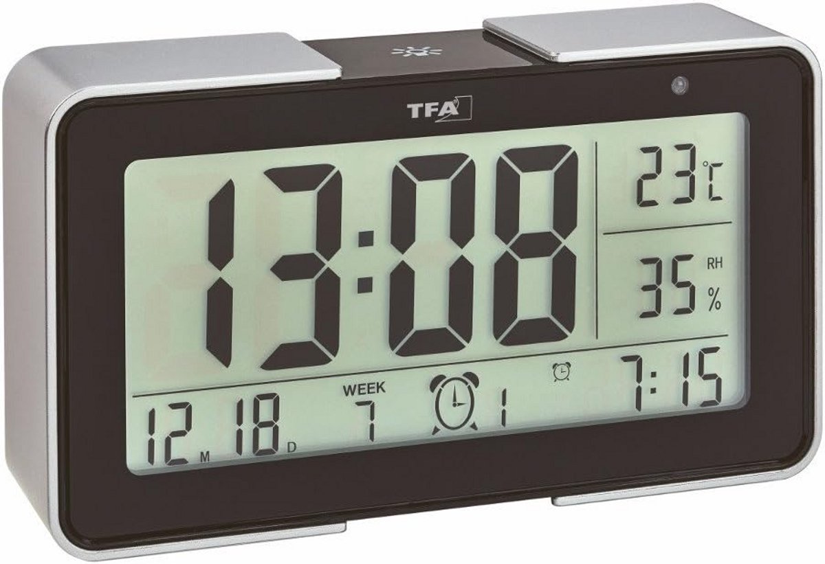 Elektronische Wekker met 25 Melodieën, Temperatuur en Datumweergave