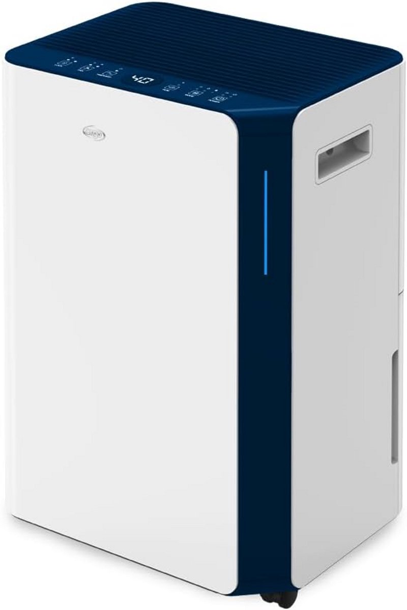 Luchtontvochtiger met Hygrometer en Wasdroogfunctie - Stille Digitale Ontvochtiger (180W)