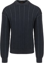 BOSS Trui Kaktus Navy - Maat L - Heren - Pullovers