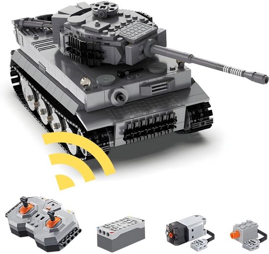 JBricklayer KV-1 – Juego de construcción de tanques, WW2 RC Tank odel