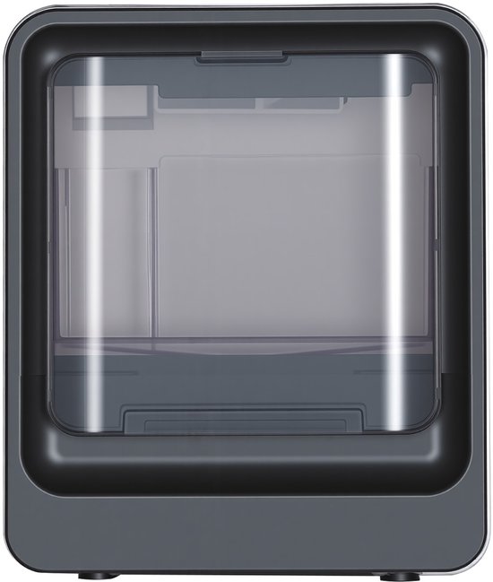 VEVOR Tafelmodel Ijsblokjesmachine, 15kg Per Dag, Zelfreinigend en Draagbaar Ijsblokjesbakje met Schepje en Ijsblokjeslade, Ijsblokjesmachine voor Kauwijs voor Thuis, Keuken, Kantoor, Bar, Feesten van Merkloos — afbeelding 2