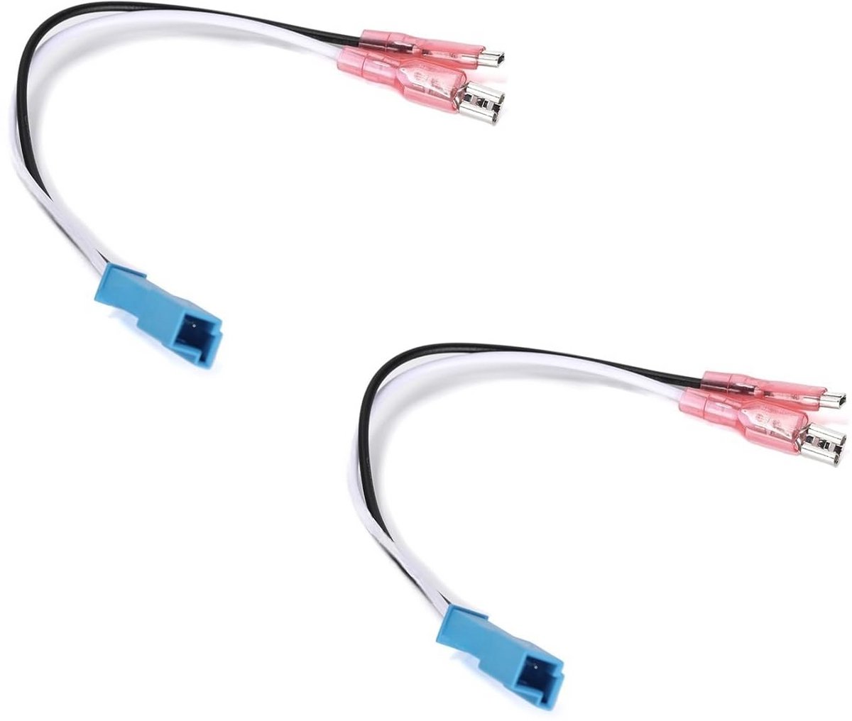 Luidspreker Adapter Set - Speaker Kabelboom - Auto Audio Installatie - Directe Aansluiting - 2 stuks - Zwart