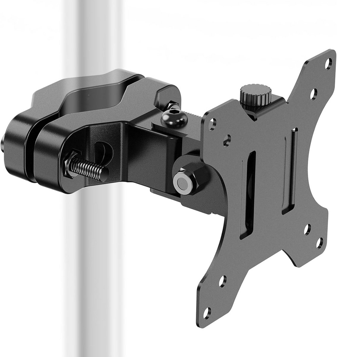 WORLDLIFT Universele houder voor beeldschermen van 43,2 - 81,3 cm (17 - 32 inch) met maximaal 8 kg, volledig beweegbare monitorarm, compatibel met VESA-platen van 75 x 75 en 100 x 100 mm