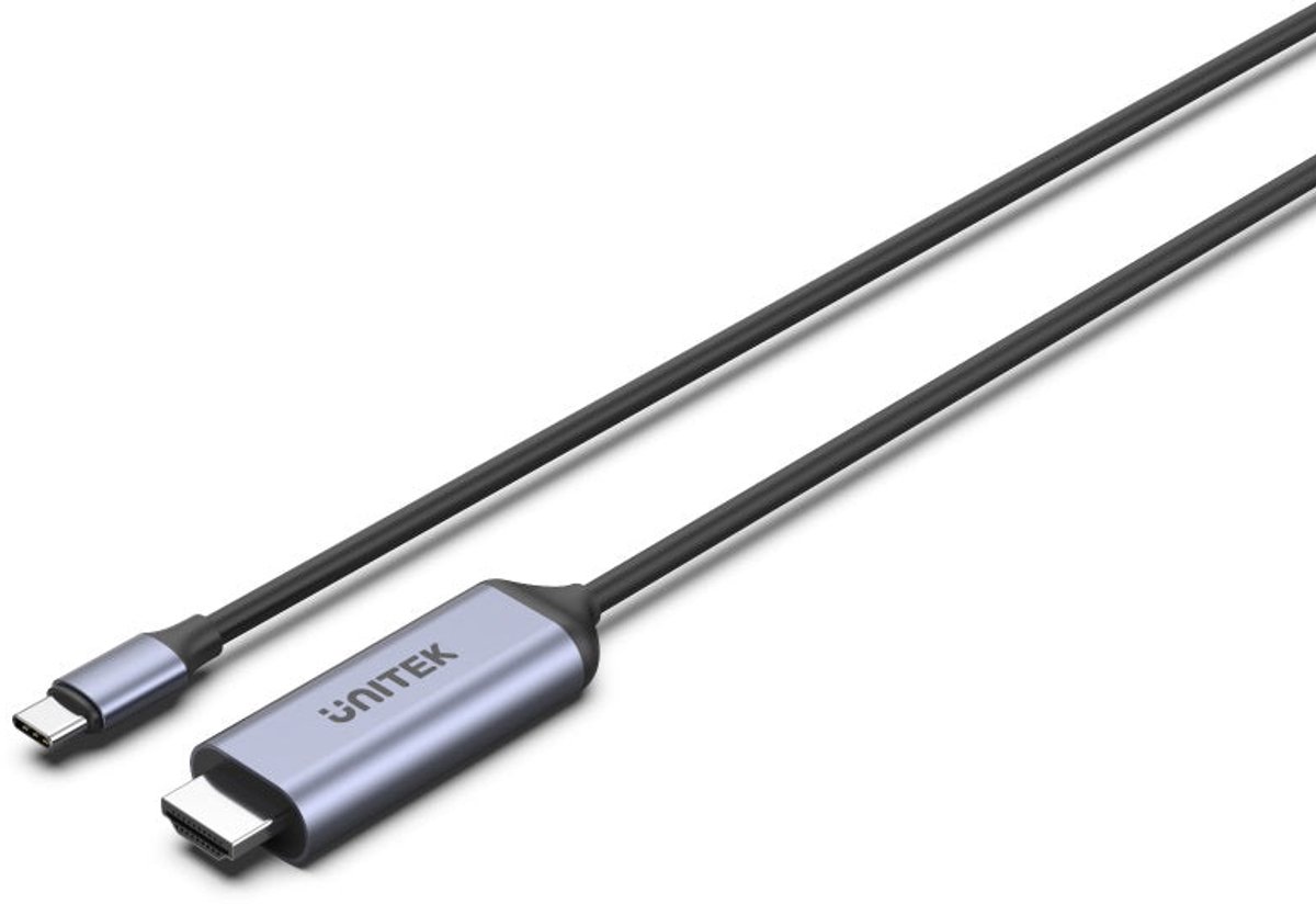 UNITEK V1423A video kabel adapter 1,8 m USB Type-C HDMI