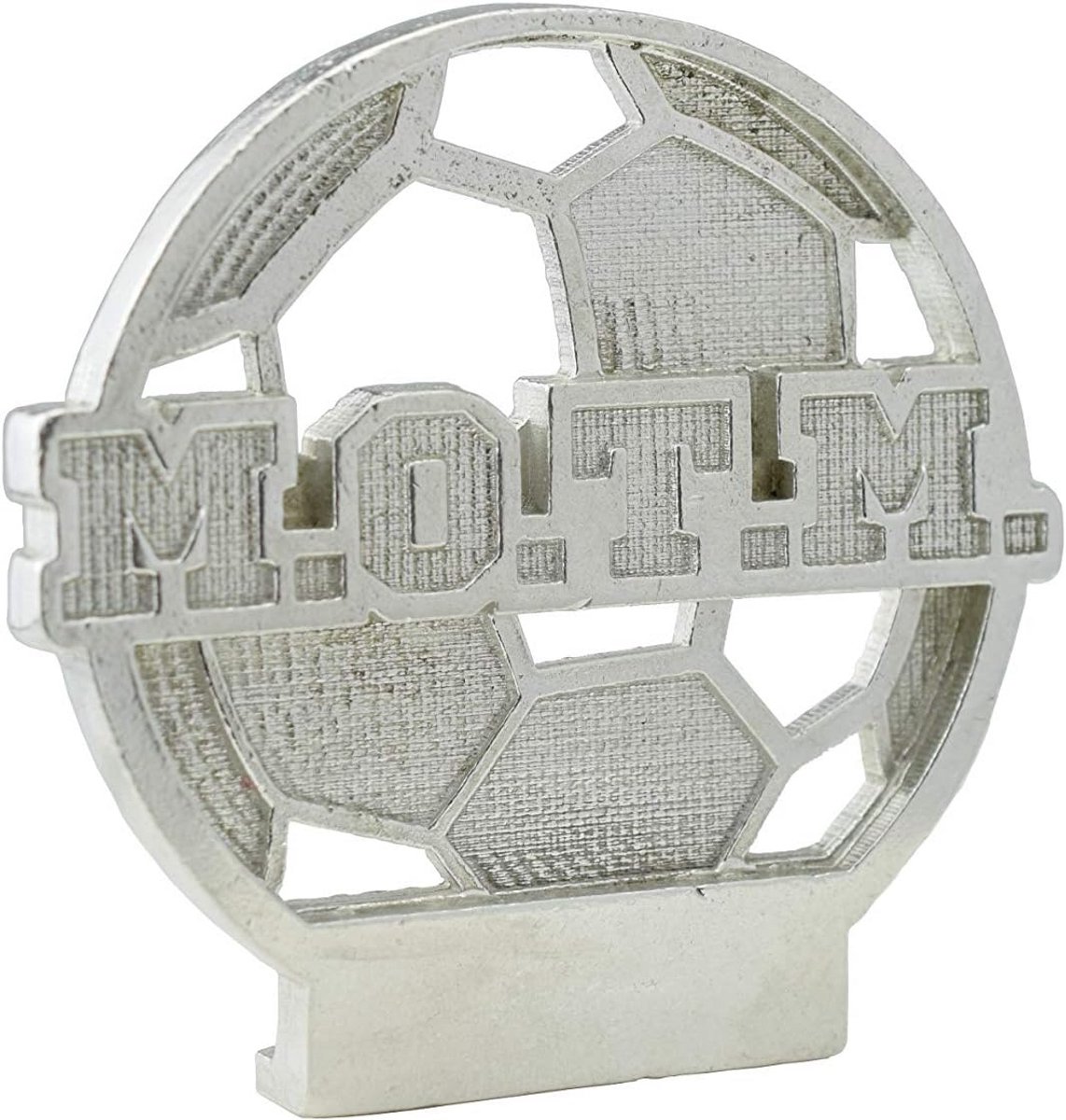 Voetbaltrofee Man of the Match - Zware Metalen Beker voor Jongens en Volwassenen