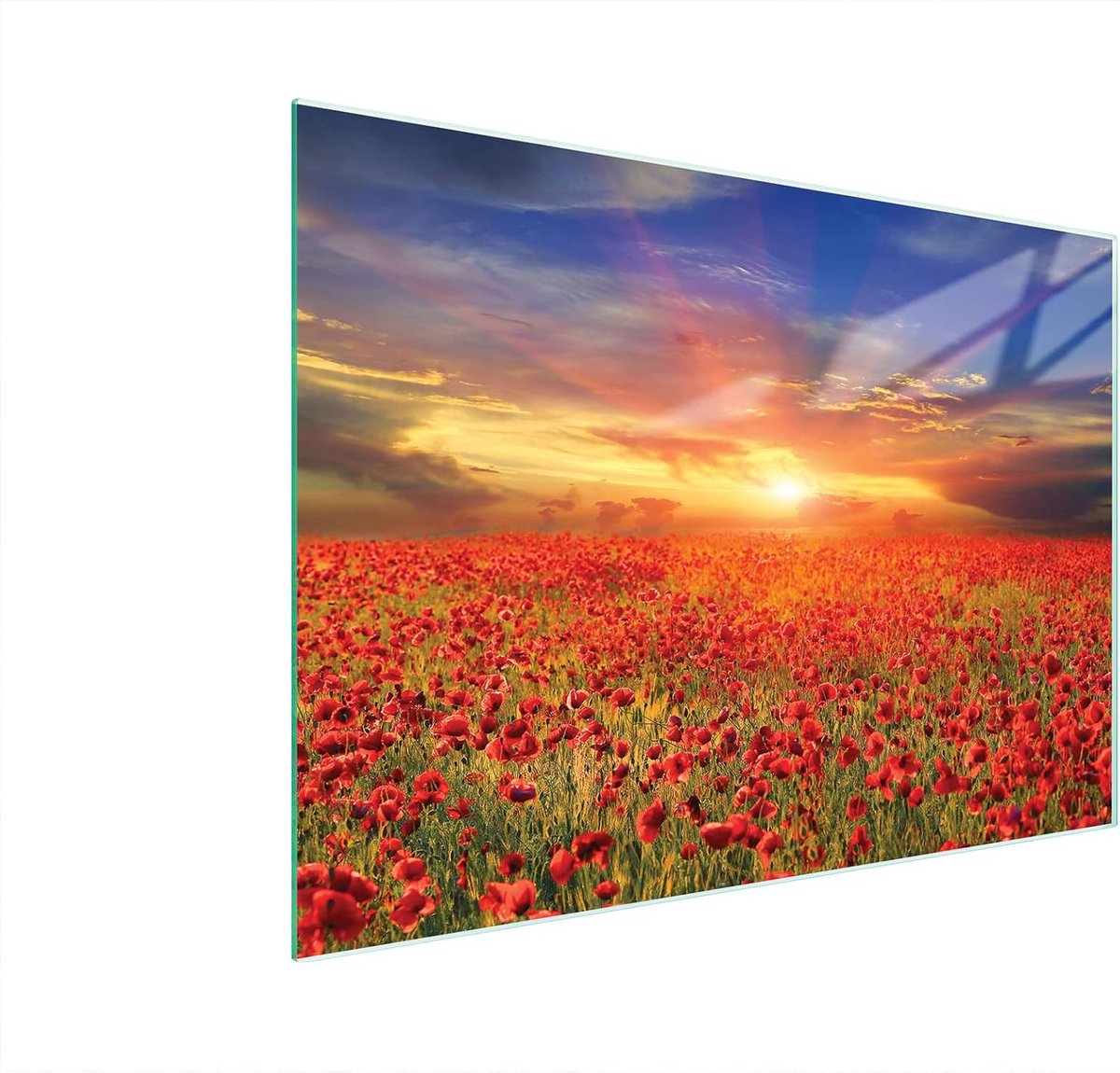 Glazen Snijplank XXL 40x30 cm - Hittebestendig Onderzetter & Kookplaat Afdekplaat