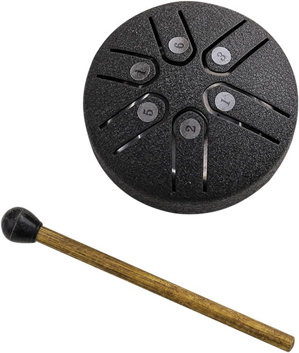 8-Tons Stalen Tongendrum (7.5 cm) - Percussie Instrument voor Yoga, Meditatie en Muziekles