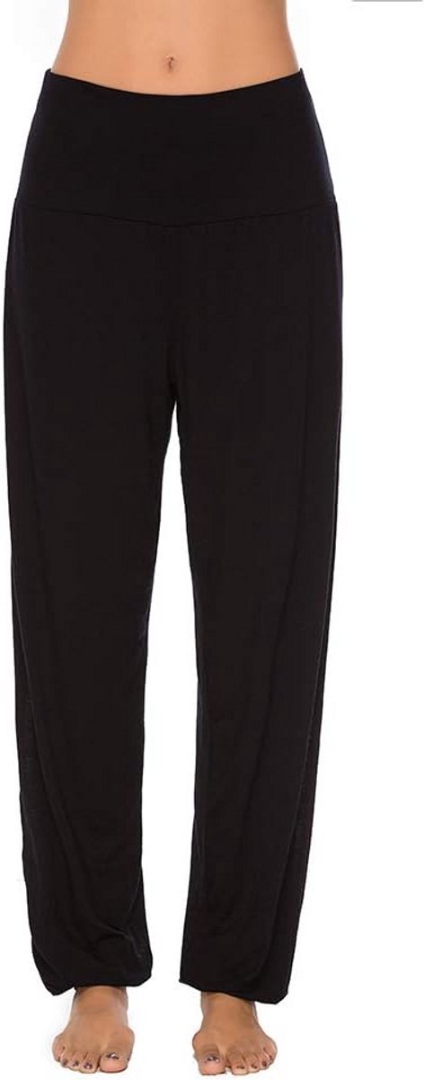 Harem Yoga Broek Dames met Split - Comfortabele Sport- en Joggingbroek — afbeelding 4