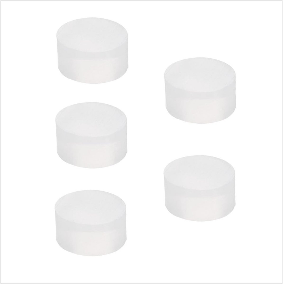 5 Stuks Vervanging Deurstoppers Muurbeschermers - Universele Siliconen Rubber Stootdoppen