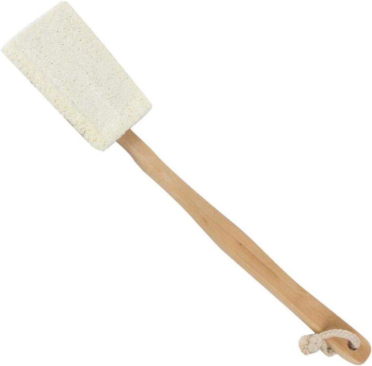 Badborstel met lange steel voor lichaamsmassage en douche - Luffa borstel met handgreep