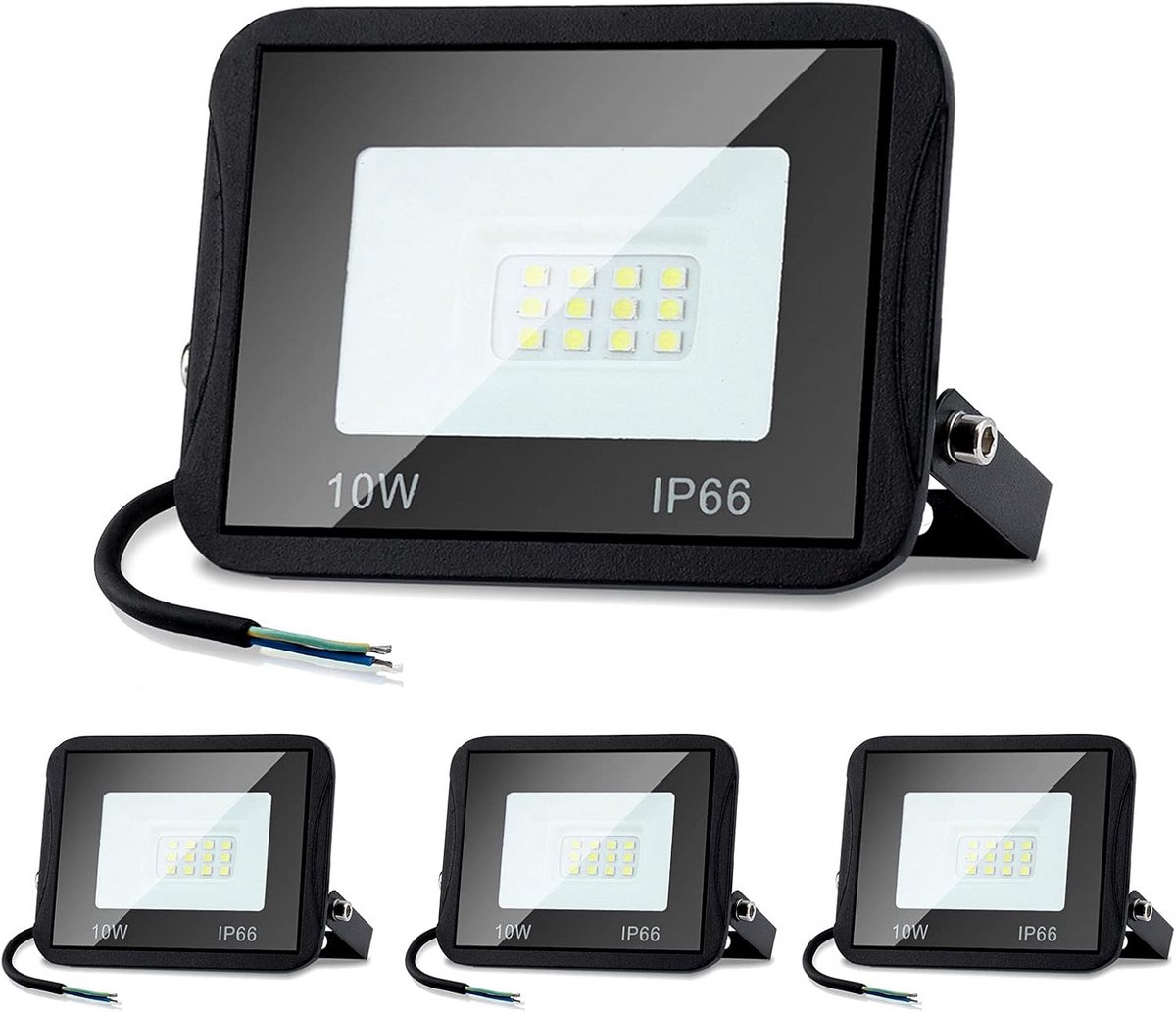 Krachtige 10W LED Buiten Schijnwerper Warm Wit 900 Lumen IP66