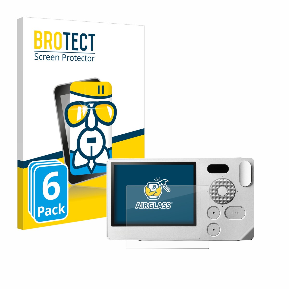 Screenprotector 6 Stuks voor Sigma BF Beschermglas transparant