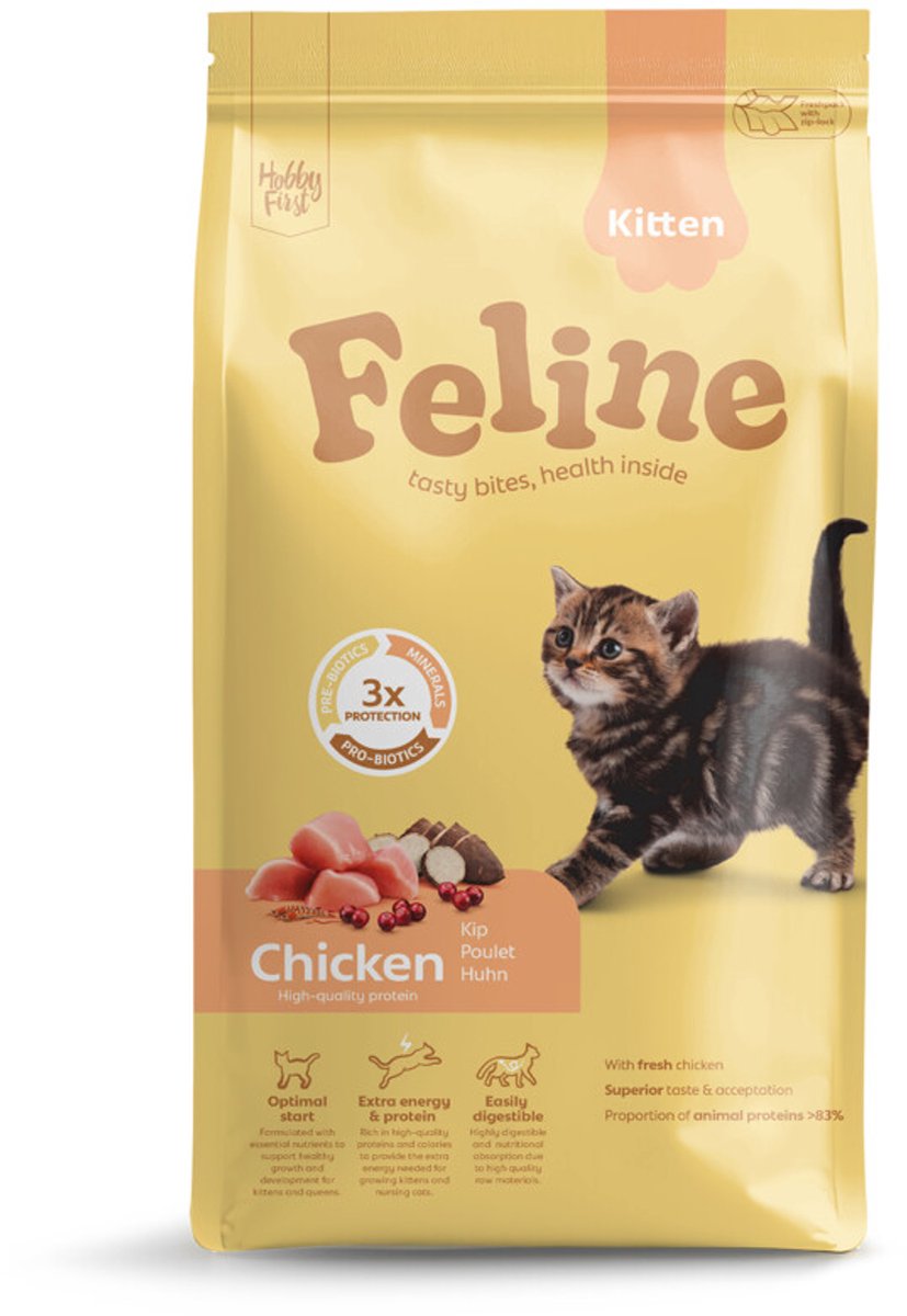 Hobbyfirst Feline Kitten - Kattenbrokken - 1.5 kg