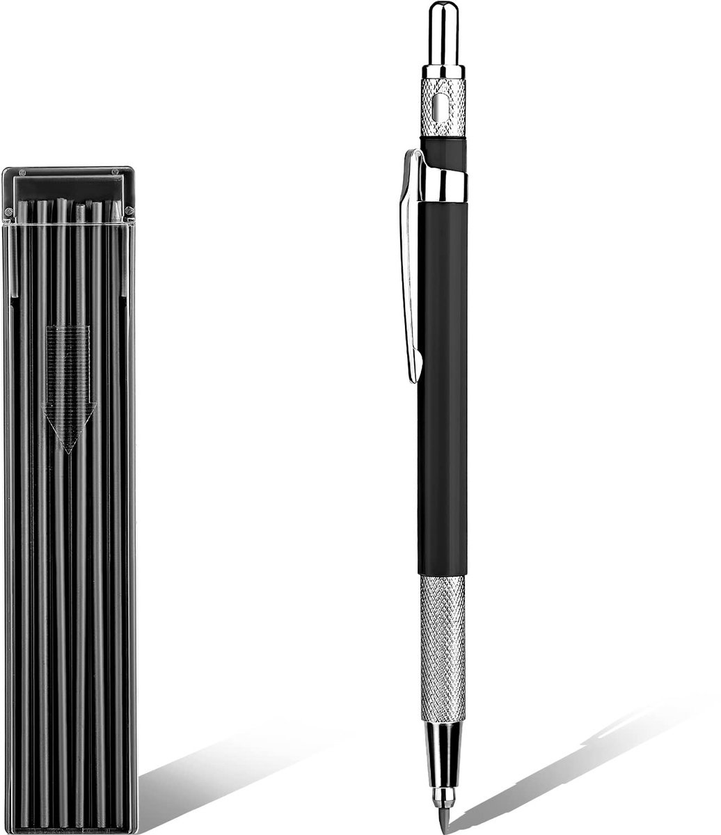 Mechanische Potloden Set met Navullingen - 2mm, 2B Automatische Potloden voor Schrijven en Handwerk