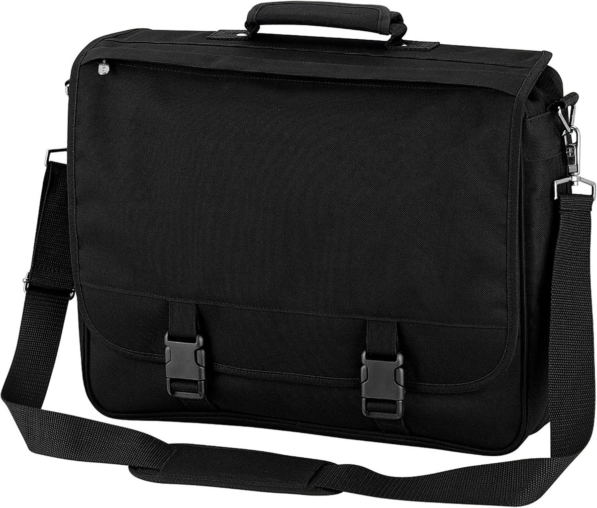 Professionele Aktetas met Verstelbare Schouderriem en Laptopvak - 12L tot 16L