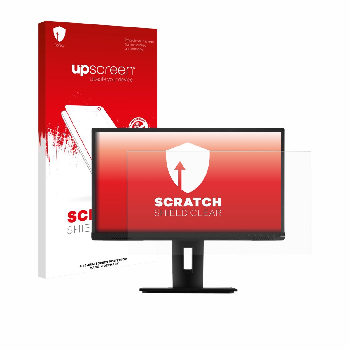 upscreen - Screenprotector voor ViewSonic VG2240 - Folie Beschermfolie transparant