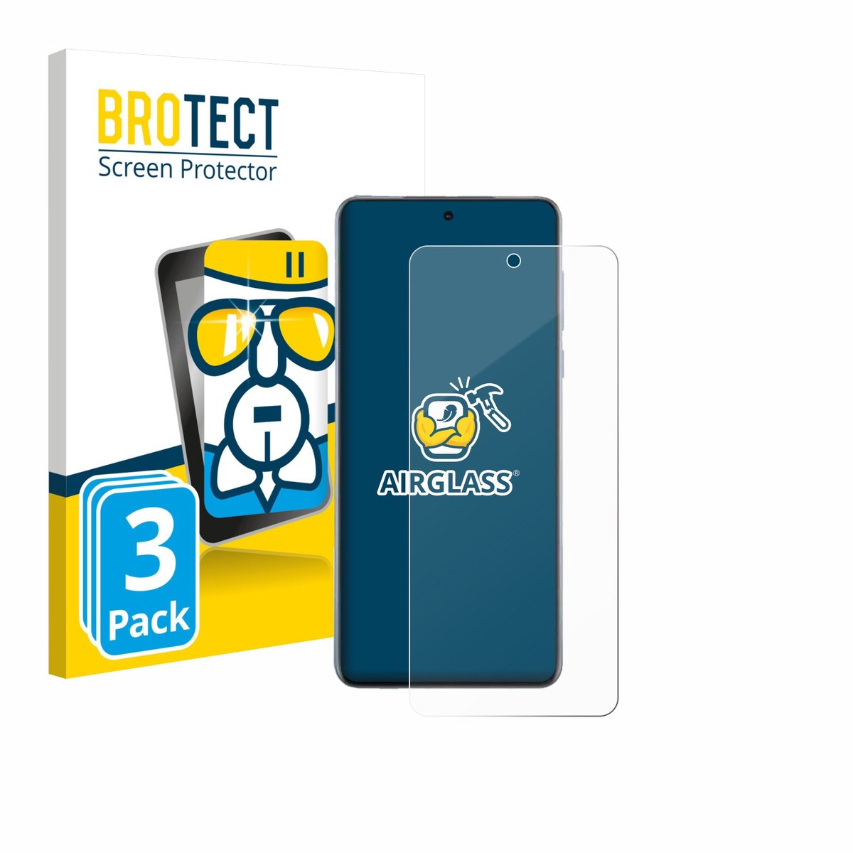 Screenprotector 3 Stuks voor Oppo Find X8s+ Beschermglas transparant