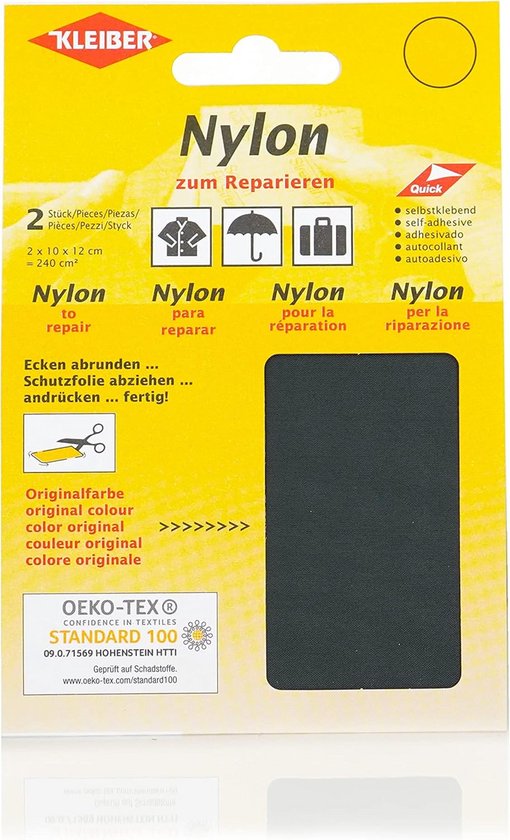 Waterdichte Nylon Patches voor Reparatie van Tenten en Jassen - Zelfklevend — afbeelding 4